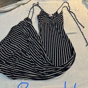 Small pinstriped dress